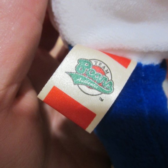 VTG 3 SMALL COLLECTIBLE PLUSHES, USA BEAR, VULPIX, CASHEW, READ ALL - Picture 6 of 14